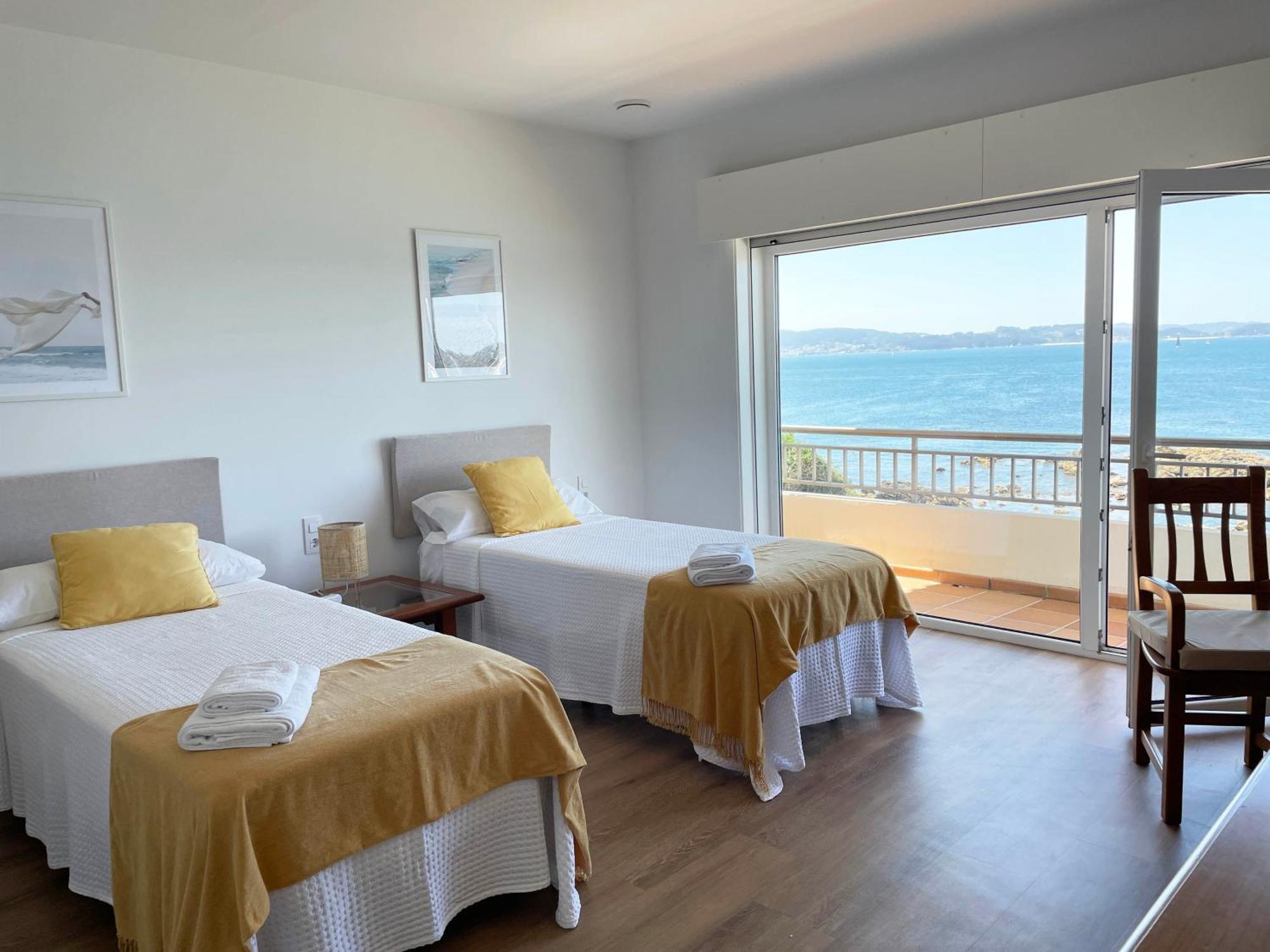 Villa En Sanxenxo A Pie De Playa, Barreiros Kültér fotó
